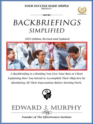 cover image of Backbriefings Simplified
